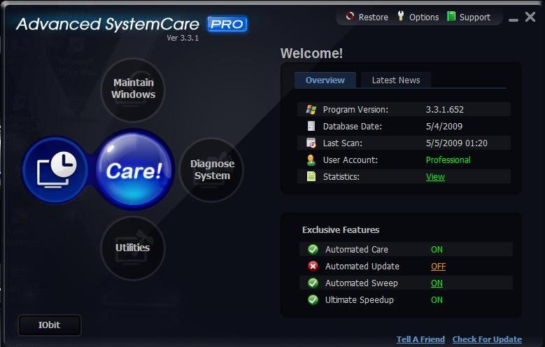 Bảo dưỡng máy tính hiệu quả với Advanced SystemCare PRO 18938110