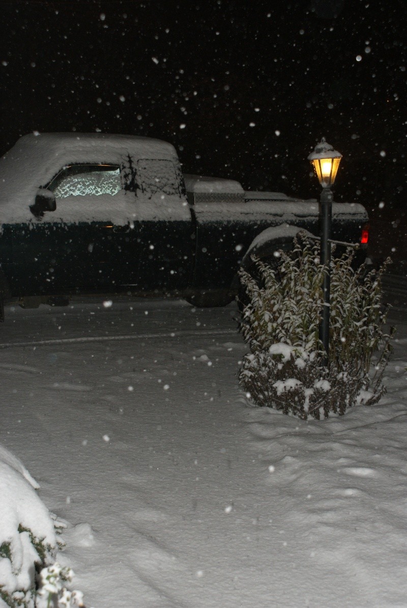 Snow in Grays Harbor.  Dsc01915