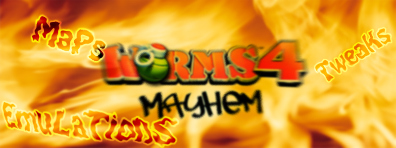 Worms 4 Logo - Make it :) Worms410