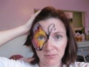 My six year old daughter's first face paint attempt! Face_p14