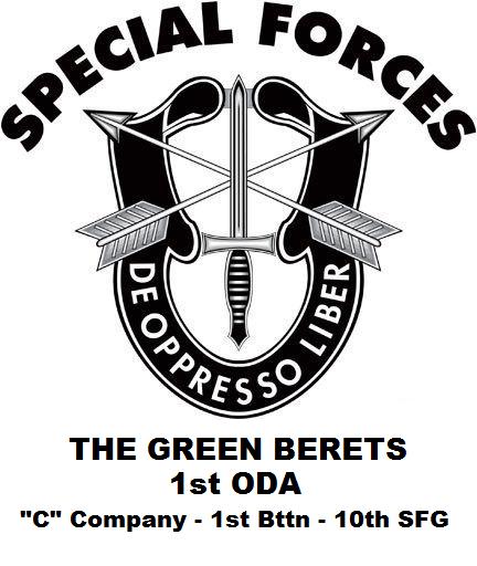 1st Operational Detachment Alpha - U.S. Special Forces Logo_110