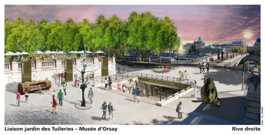 Paris - Réaménagement des voies sur berges Musae_10