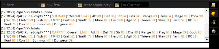 Qar's Lvl-up's Vergle10