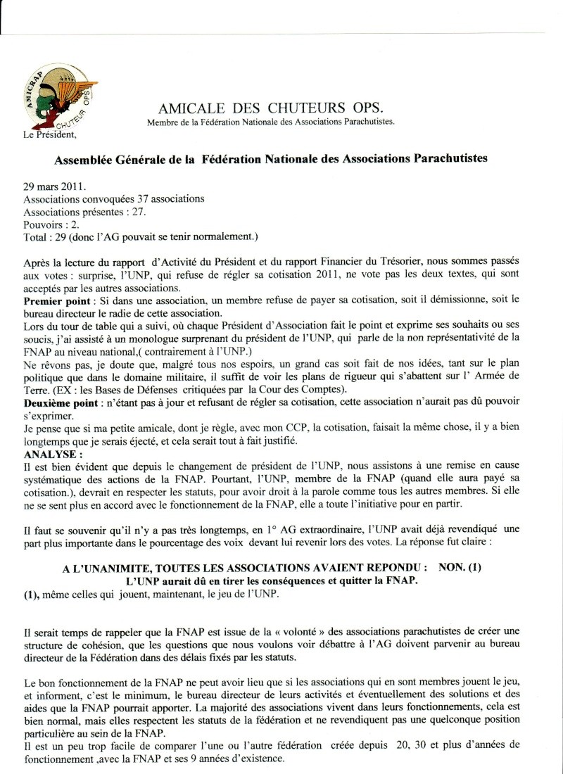 THOMANN Jean-Claude GCA - Président du Club des Chefs de section parachutistes au feu - Il est indispensable de se mettre en ordre de bataille Fnap_m10