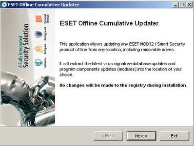 تحميل اخر اصدار من برنامج تحديث النود ESET NOD32 Offline Updater 5892 بتاريخ 21/2/2011  علي اول ان ون 4jm8gm10