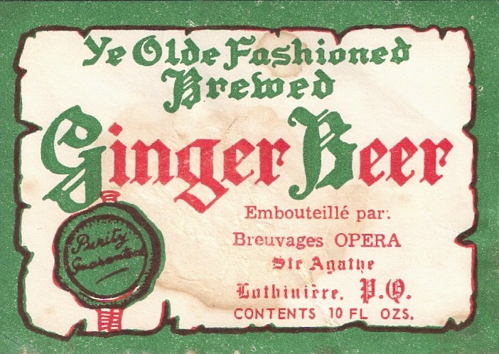 GINGER BEER OKEEFES SUR ETIQUETTE  Ginger11