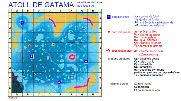 atoll de gatama pacifique sud Endles10