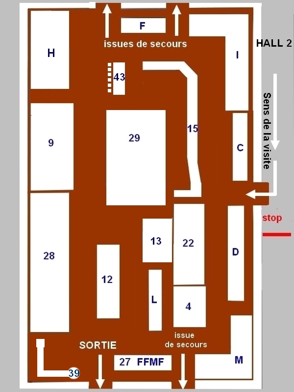 2 eme Salon National de Modélisme Ferroviaire 7 & 8 septembre BUGEAT 19170 Plan_b12