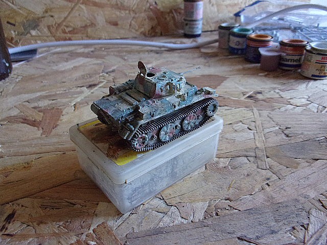 Revell 1/72 Panzer II Luchs FINI 100_0216