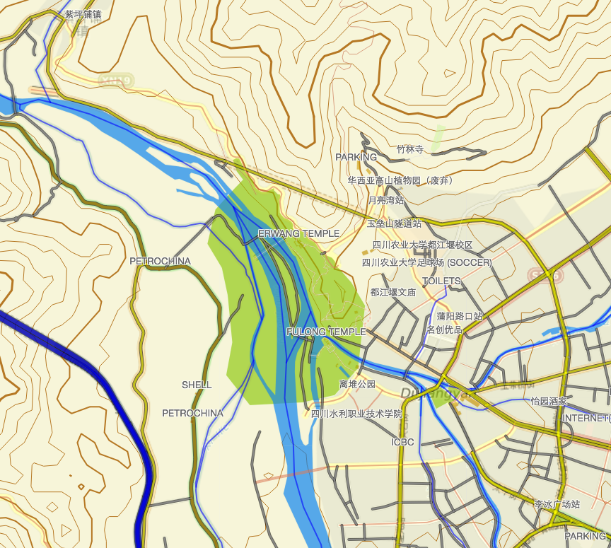 Visualisation fichier IMG sous GPS64S: carte de CHINE Captur11