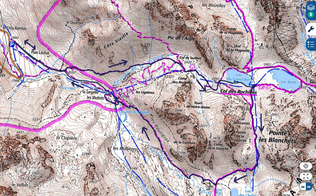 Valloire (Plan Lachat) - col des Rochilles - col des Cerces Cerces11