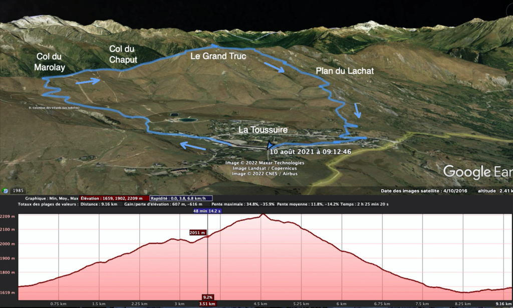 La Toussuire - Col du Marolay - Le Grand Truc Grand_10