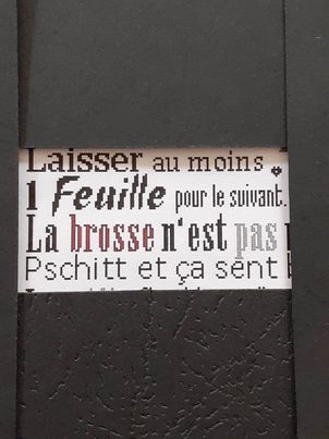 Sal Le Petit Coin d'Isabelle Vautier: inscriptions et bavardages 124