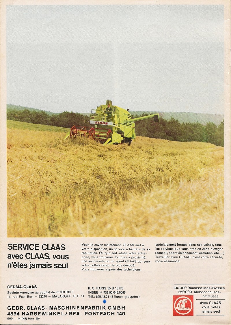 CLAAS: Moissonneuse Batteuse  - Page 4 Mer00116
