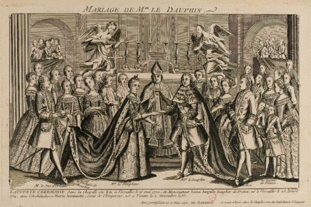 Mariage de Louis XVI et de Marie-Antoinette  C9e79510