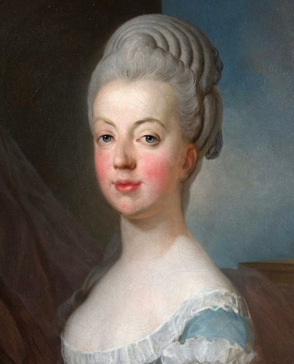 Portrait de Marie-Antoinette par Duplessis (1773) Tzolzo15
