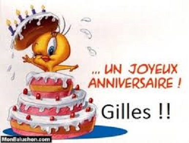 Très Bon Anniversaire Gilles! Joyeux11