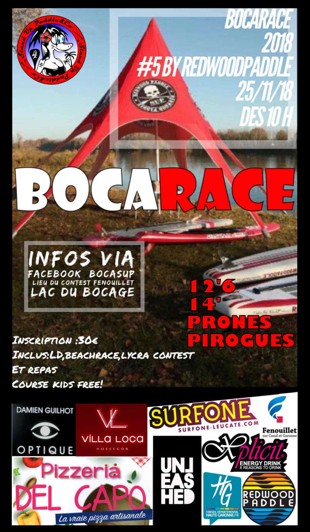 Course Longue distance 12 kms, Technical race, SUP, Pirogue, Prone, Kids, à Toulouse Affich10