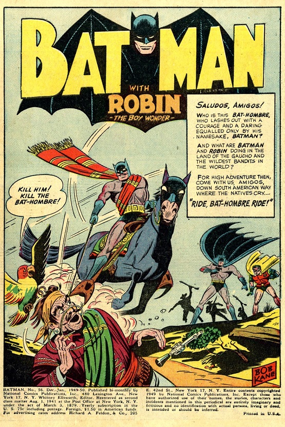"Ride, Bat-Hombre, Ride!" from Batman #56 (December 1949-January 1950) -_000134