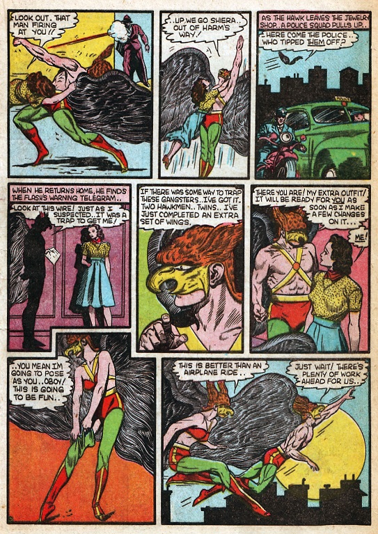 Happy 80th Anniversary Golden Age Hawkgirl (Shiera Sanders) 004a_h10