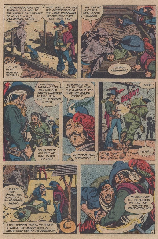 "Ride, Bat-Hombre, Ride!" from Batman #56 (December 1949-January 1950) El_pap10