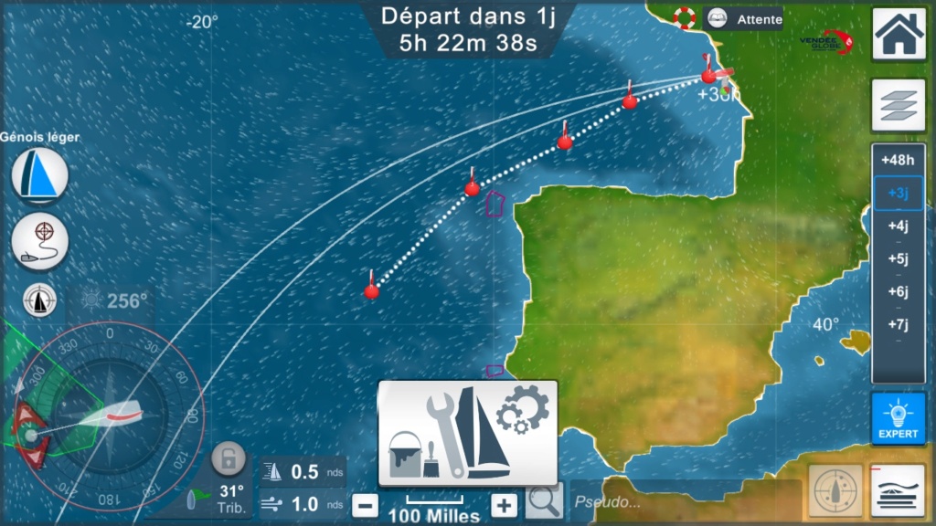 Vendée Globe 2024 sur Virtual Regatta. Vg24_210