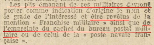 Franchise militaire taxée 1946-010