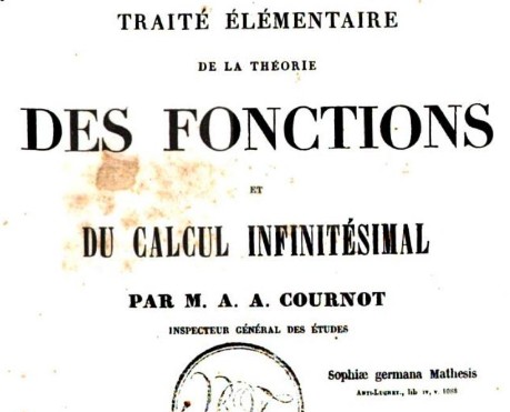 Authographe mathématiciens 1830 Courno10