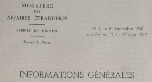 Saint Raphaël à Pointe Noire (Moyen Congo) le 22/04/1941 : problème de tarification  Igaev10