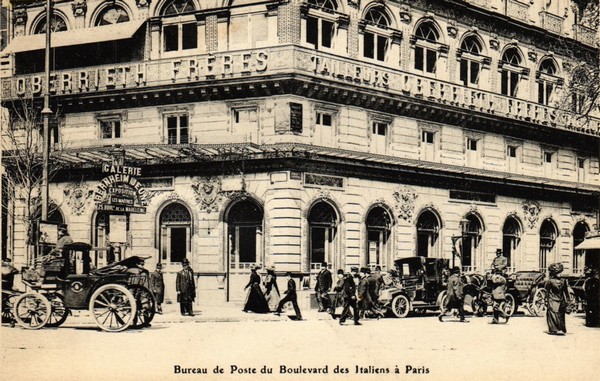Bureaux et Oblitérations de Paris entre 1900 et 1910 Sans1342