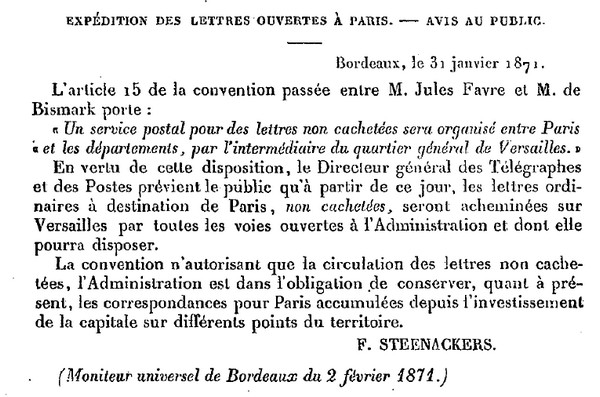 SIEGE DE PARIS 1870 "LES BALLONS MONTES" - Page 3 Sans1638