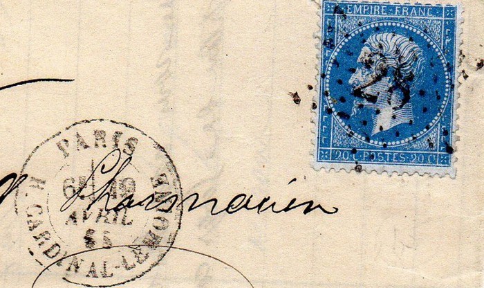 étoile 28 état 2 du 26 août 1867 anachronique Sans1693