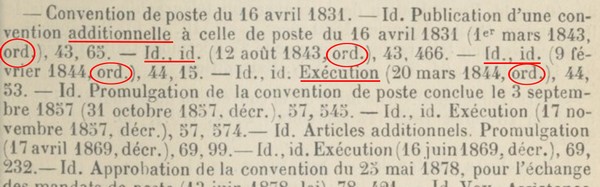 convention de poste entre la France et l'Autriche 1831 Sans2002