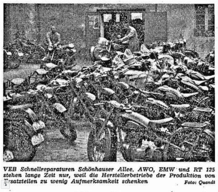 Tranches de vie de motards dans la RDA des années 1950 Neues_34