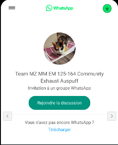 L'échappement sur moteur MM/EM 125/150/164 : groupe de discussion Whatsapp Whatsa10