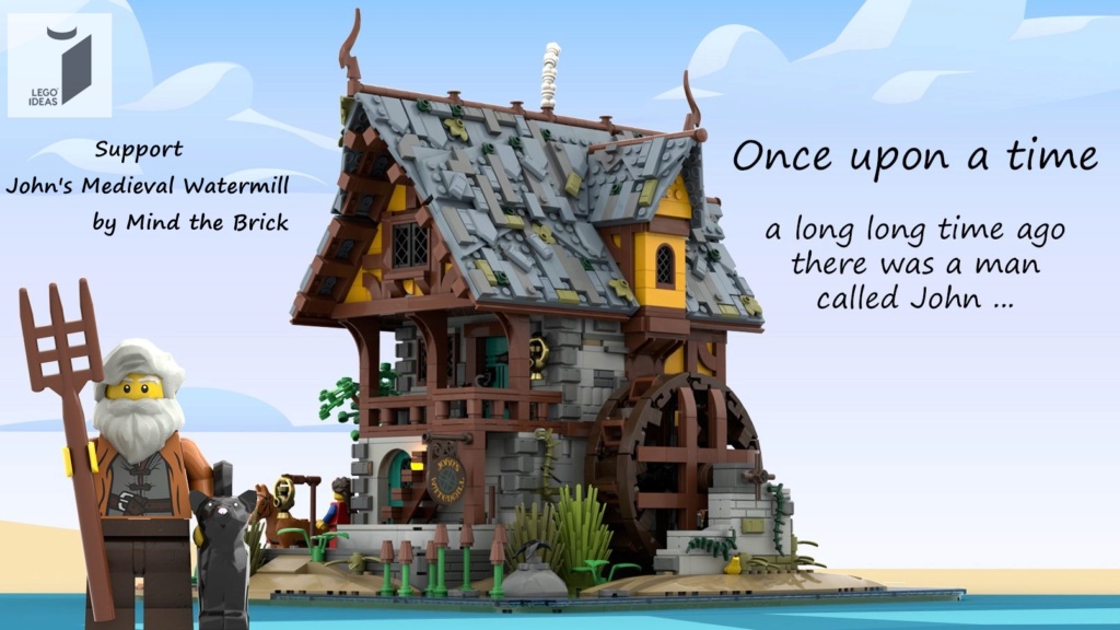 Ψηφίζουμε Mind the Brick - John's Medieval Watermill στο Lego Ideas! 18847111