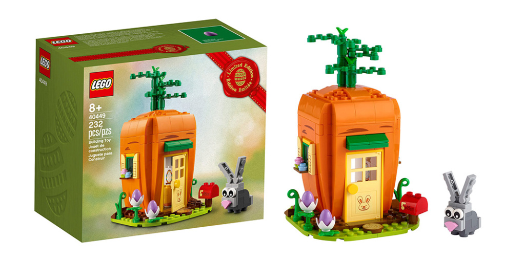 Διαθέσιμος δωρεάν ο κωδικός 40449 Easter Bunny's Carrot House στο διαδικτυακό κατάστημα της Lego από 15/03 έως και 05/04 ! 40449-12