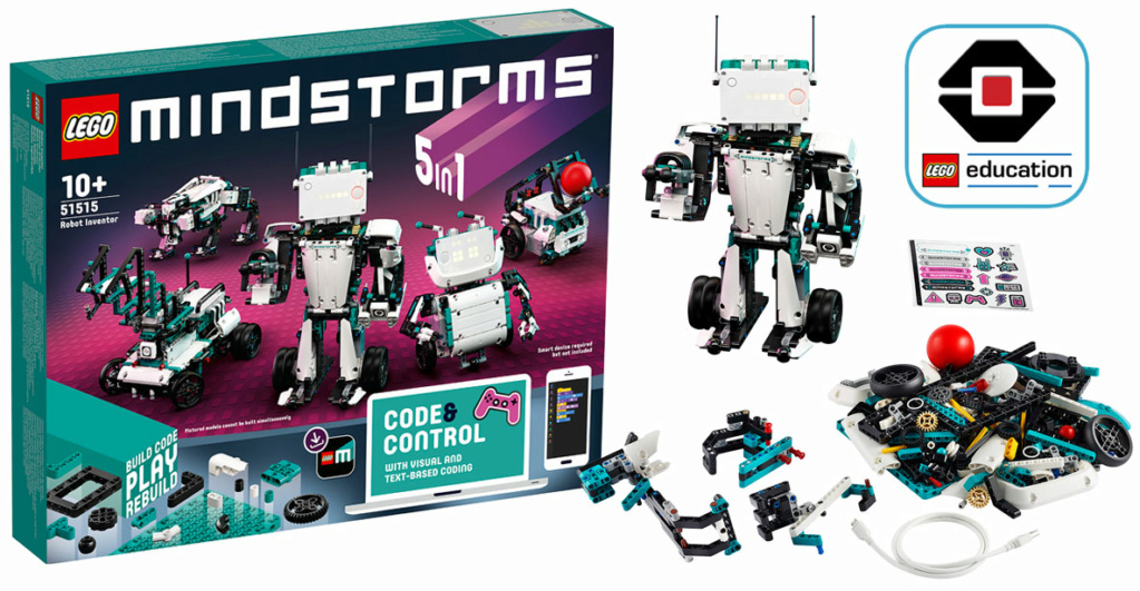 Διαθέσιμο από 15/10 το Robot Inventor με κωδικό 51515 της σειράς Mindstorms! Legomi10