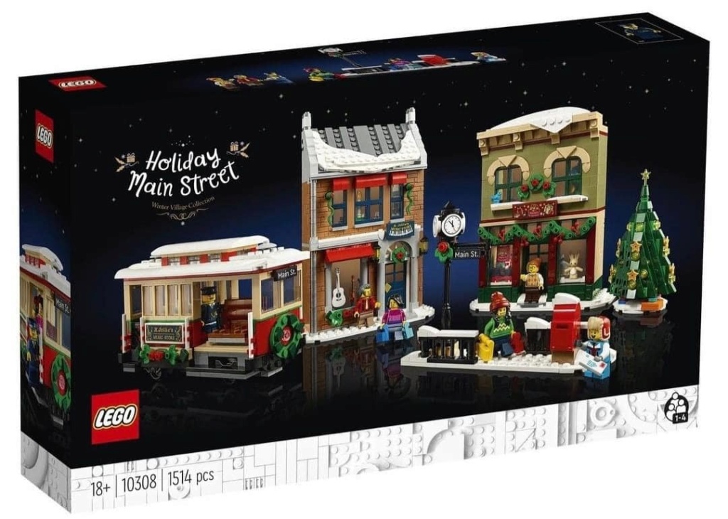 Κυκλοφορεί στις 07/10 το LEGO ICONS 10308 Holiday Main Street! S116