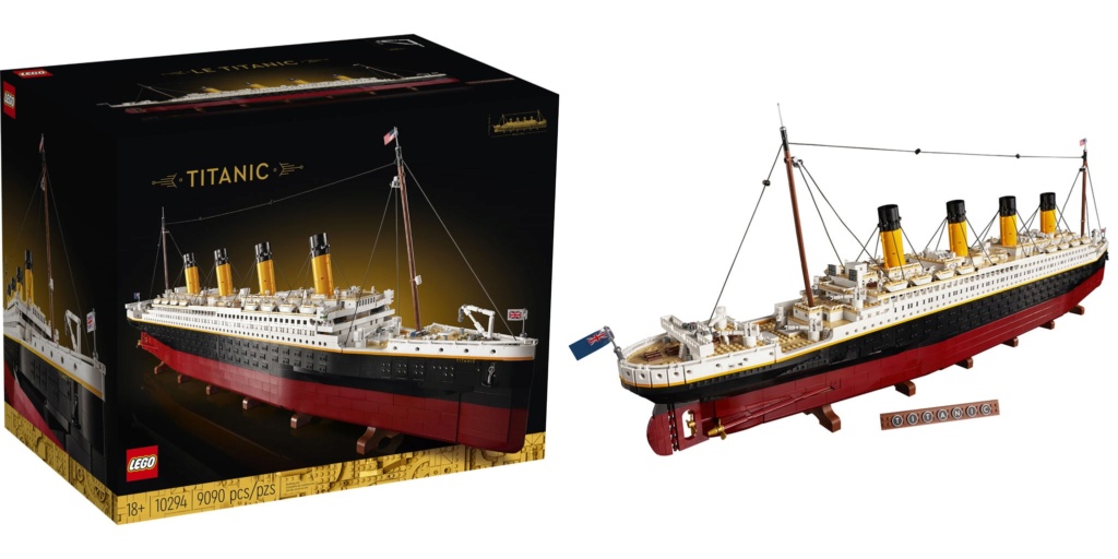 Lego Titanic 10294 από τη σειρά Creator Expert! Κυκλοφορεί στις 08/11! T313