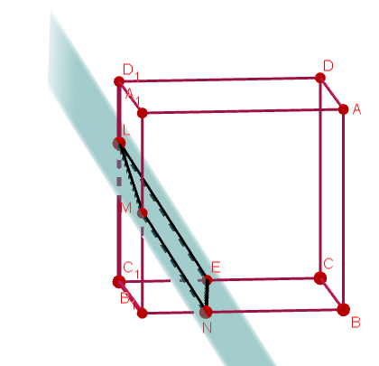 Perímetro da seção de um cubo - Aref Scree329