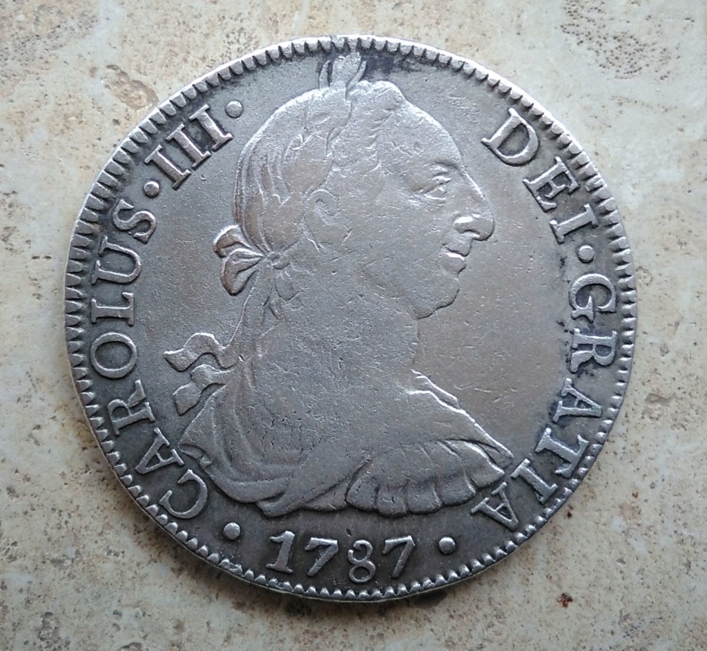 Carlos III 8 Reales 1787 Mexico 113