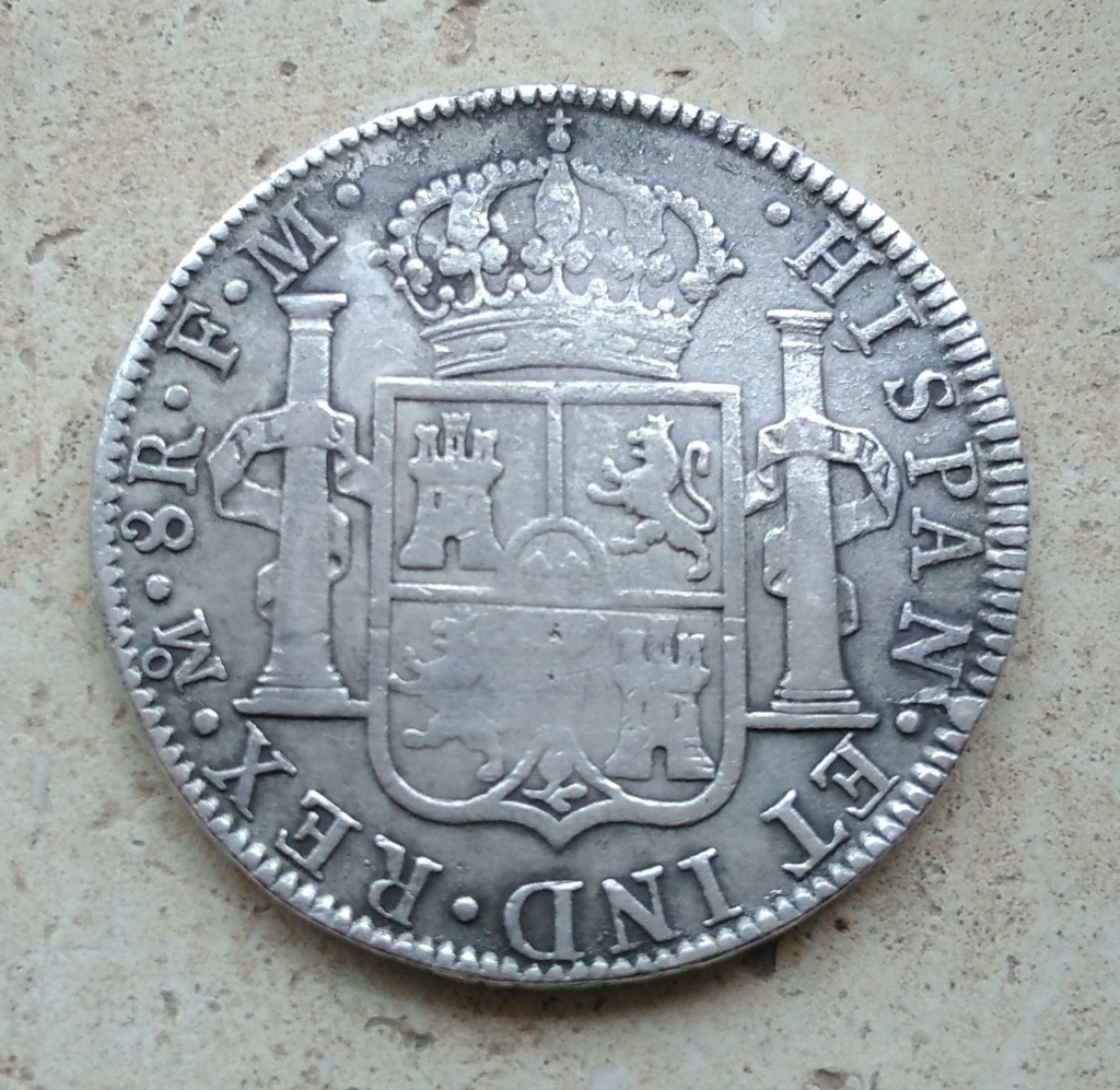 Carlos III 8 Reales 1787 Mexico 213