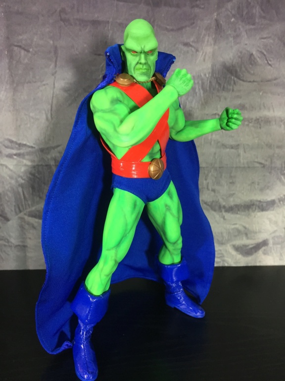 Martian Manhunter (with Colored Phicen Body)  Img_0110