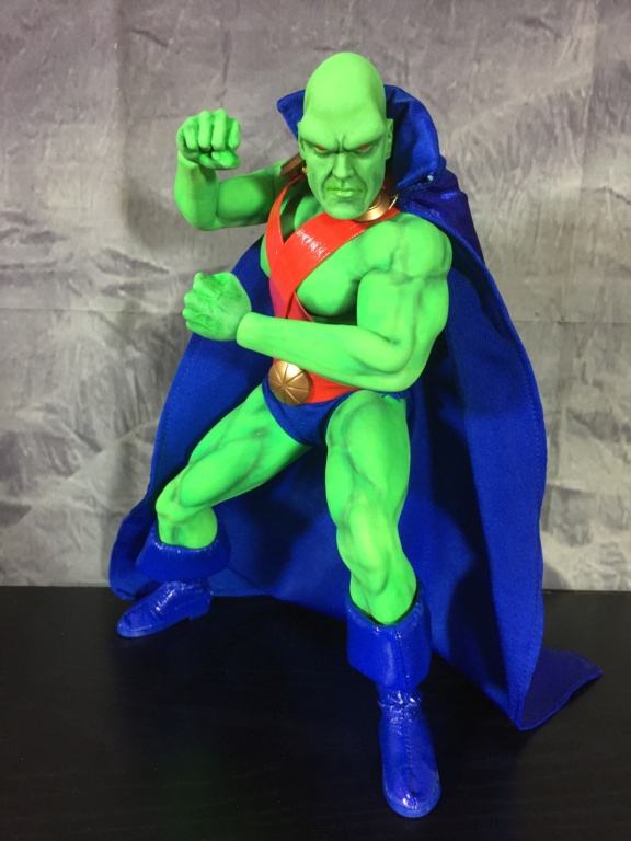 Martian Manhunter (with Colored Phicen Body)  Img_0112
