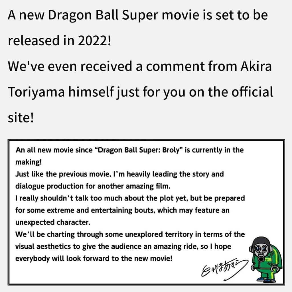 Novo filme de Dragon Ball: Super em 2022! 20210510