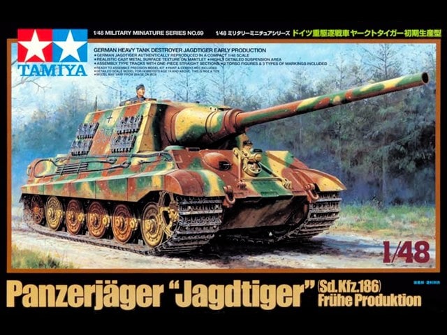 Jagdtiger Tamiya 1/48 ref 32569.  13350310