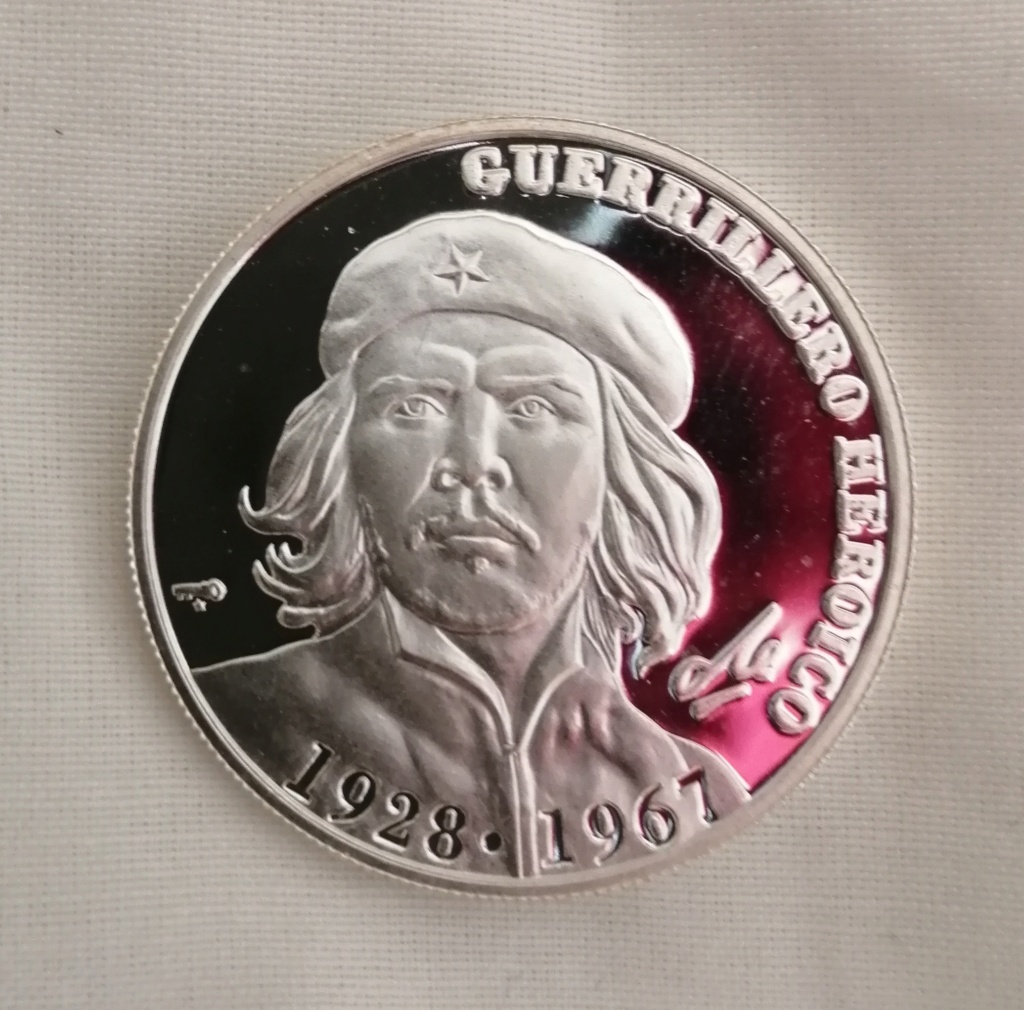 5 Pesos de Cuba, Che Guevara, 40 aniversario, 1928-1967, 2007 Img_2083