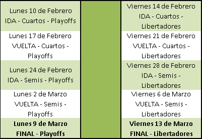 Calendario T19 - America Calend12