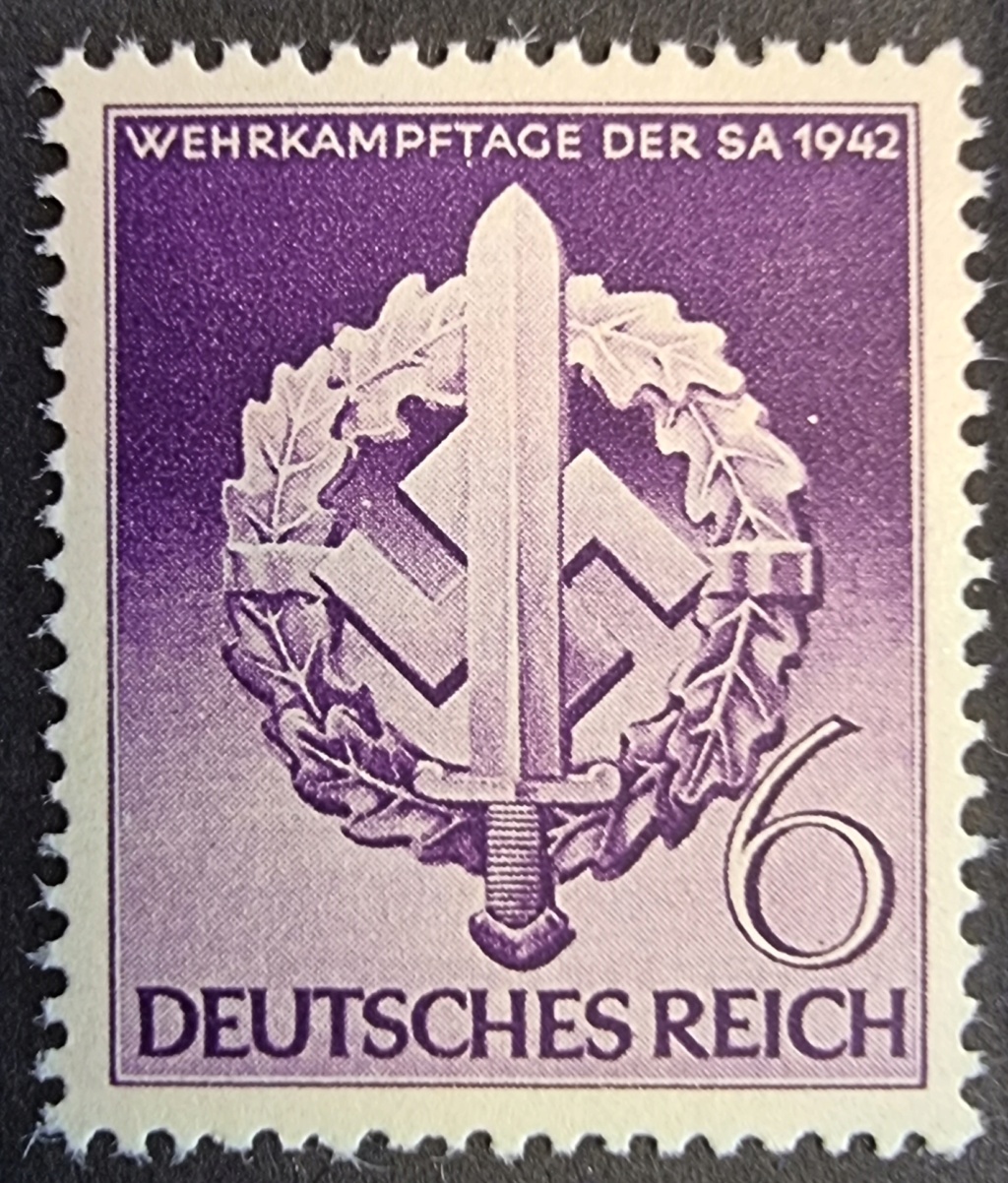 reich - Frage zu Deutsches Reich Mi. 818 Plattenfehler  Minr8114